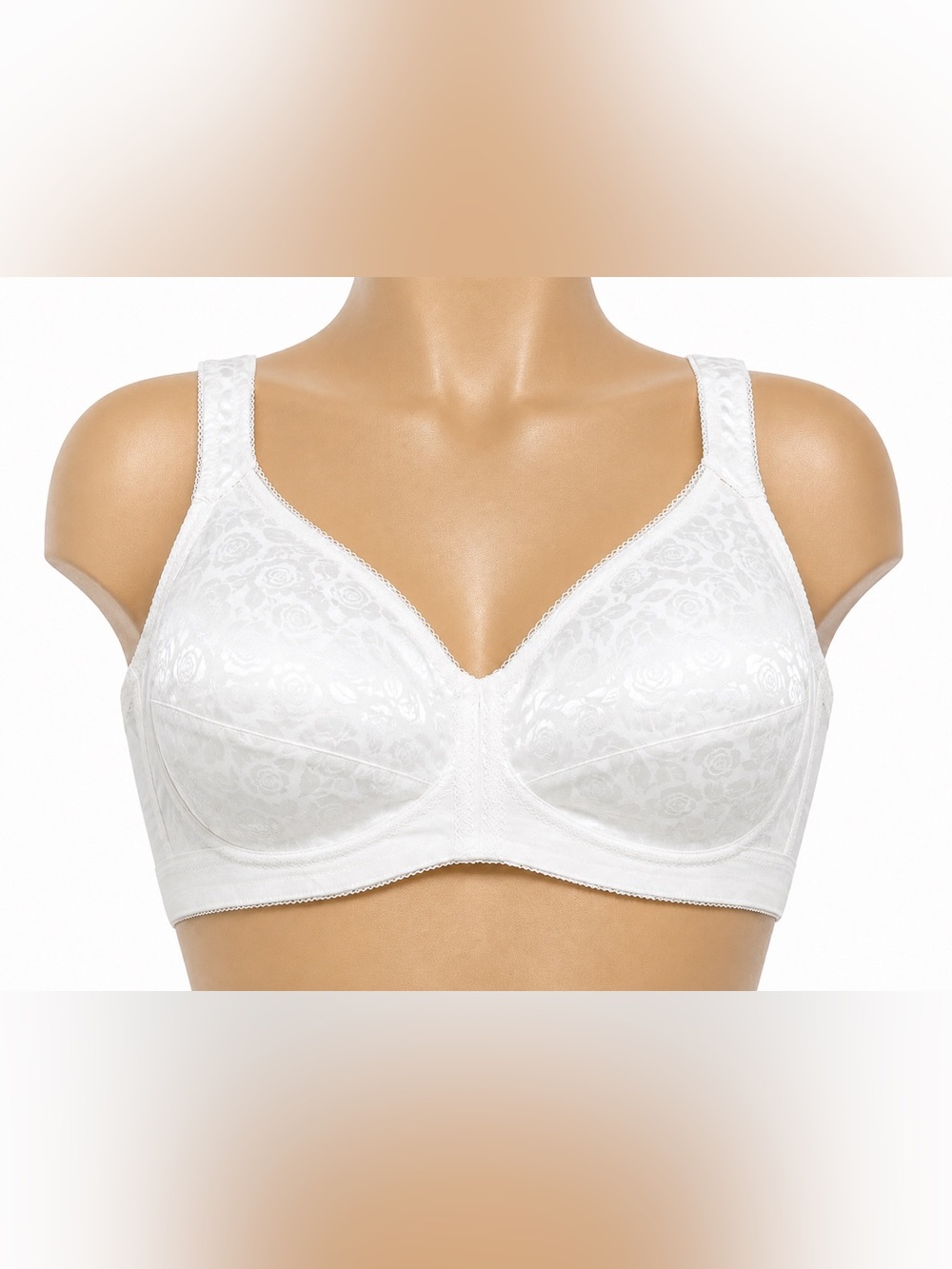 Playtex Women’s 44G Plus Size Wirefree Bra Lightly Lined Stretch Sides NWOT